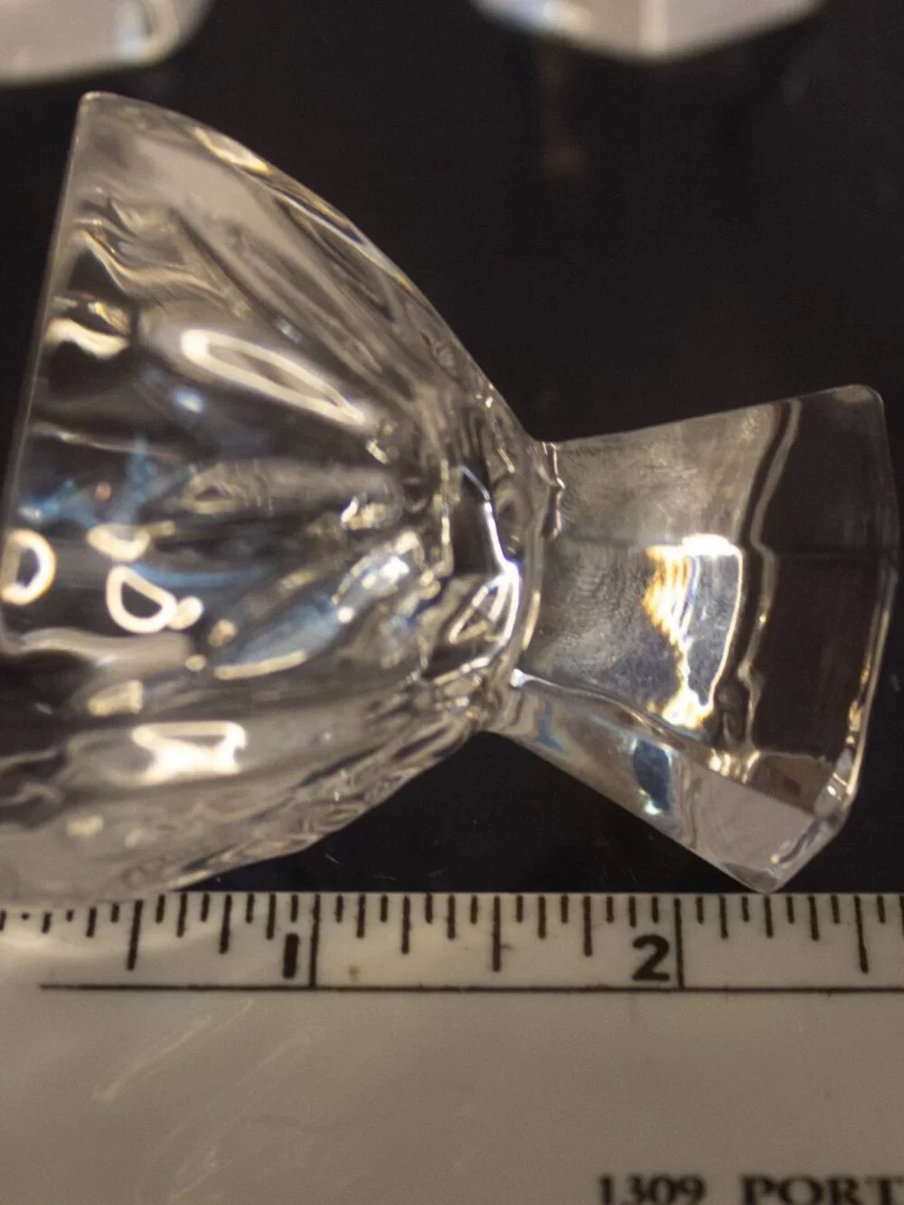Vintage Crystal Pedestal Salt Cellars – Set of 6